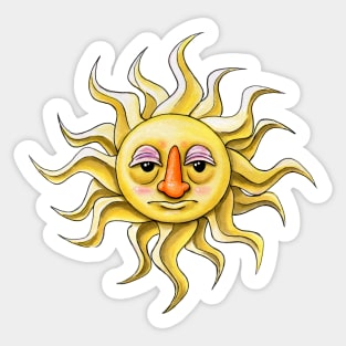 The Sun Sticker